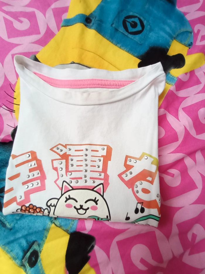 T-shirt C&A manga 122 cm - photo numéro 7