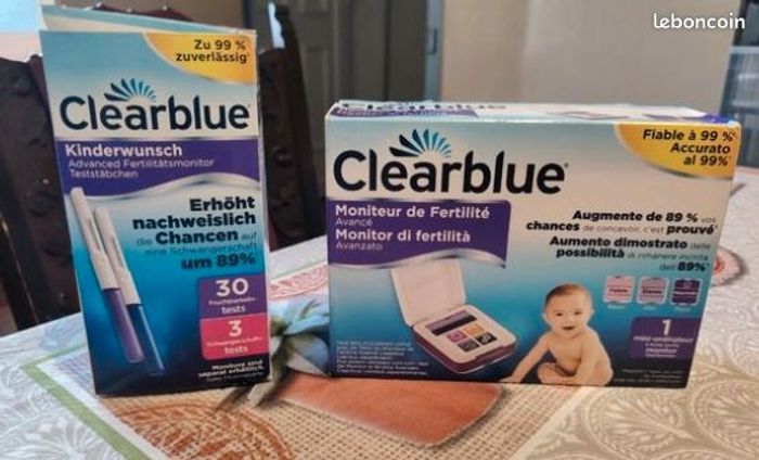 Clearblue Moniteur de Fertilité neuf + recharges  (26+5)