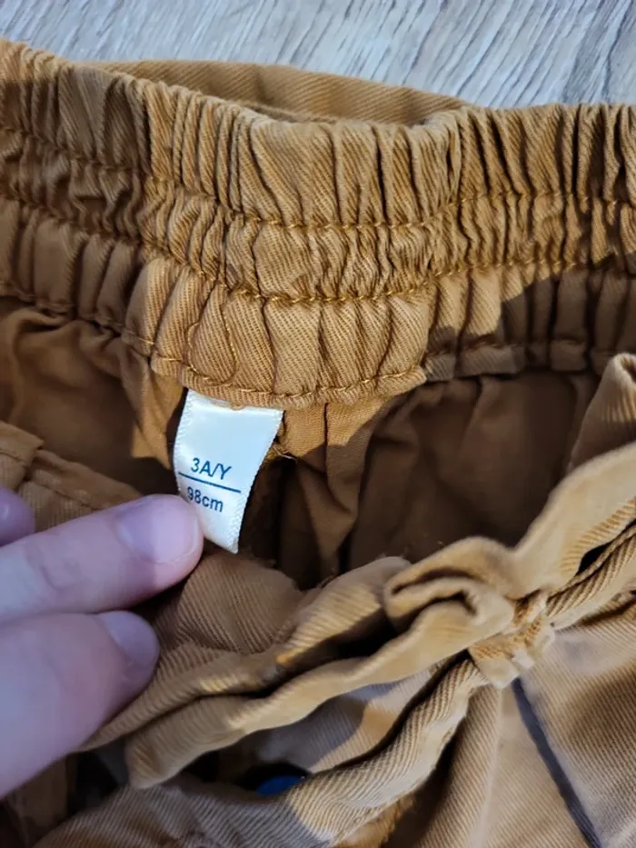 Pantalon camel okaidi 3 ans TBE - photo numéro 2