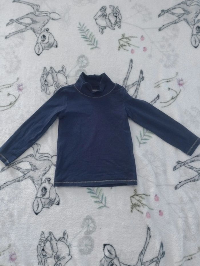 Haut manche longue a colle roulé 36 mois du pareil au même