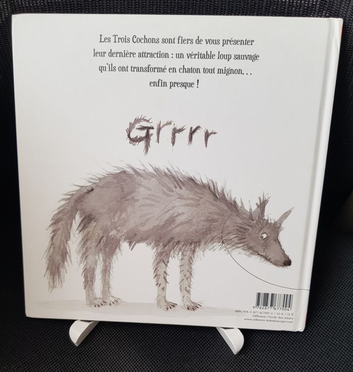 Loup ne nous mangera pas ! (Le) - Emily Gravett - Kaléidoscope - photo numéro 2
