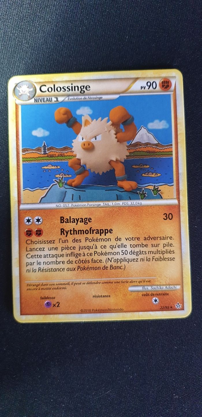 Carte pokémon Colossinge 22/95 - photo numéro 1