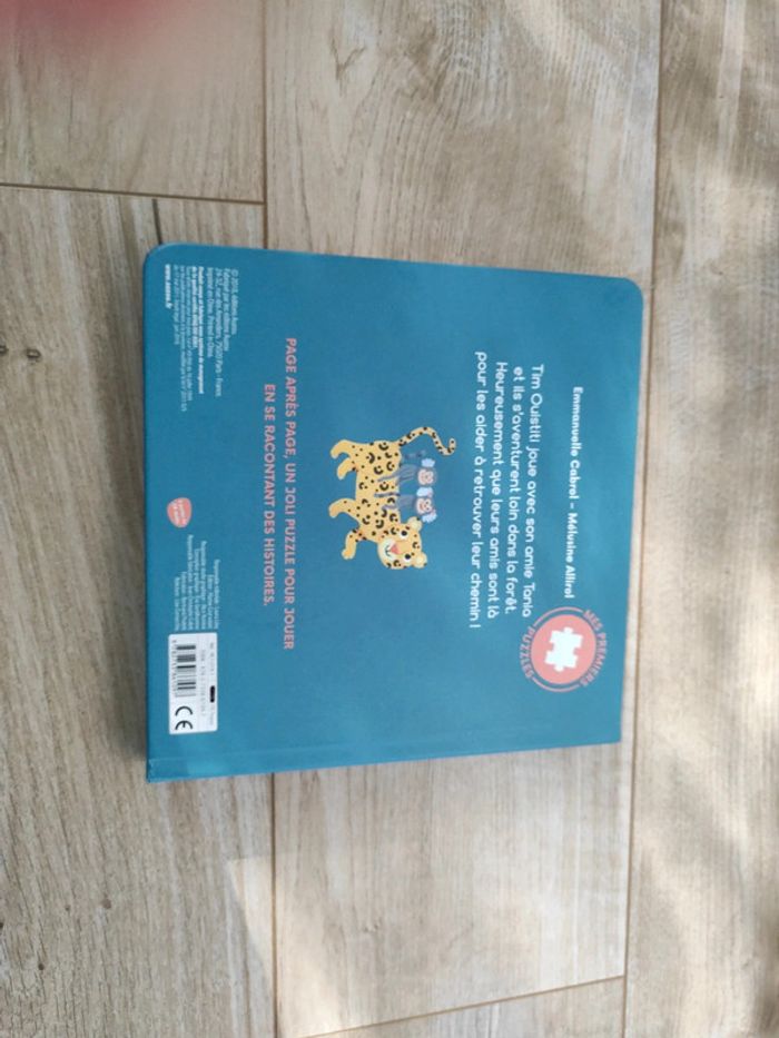 Livre puzzle  tim ouistiti - photo numéro 7