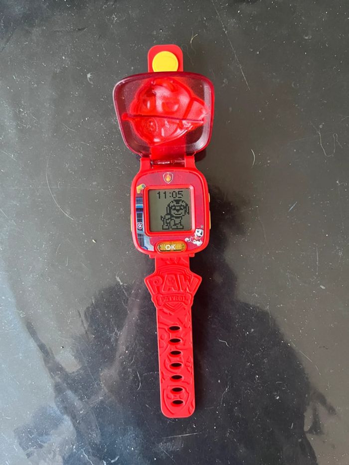 Montre-jeu interactive Marcus Pat Patrouille Vtech + notice - photo numéro 2