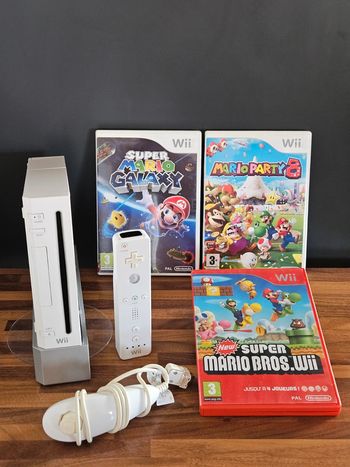 Nintendo Wii # Pack Jeux Mario #