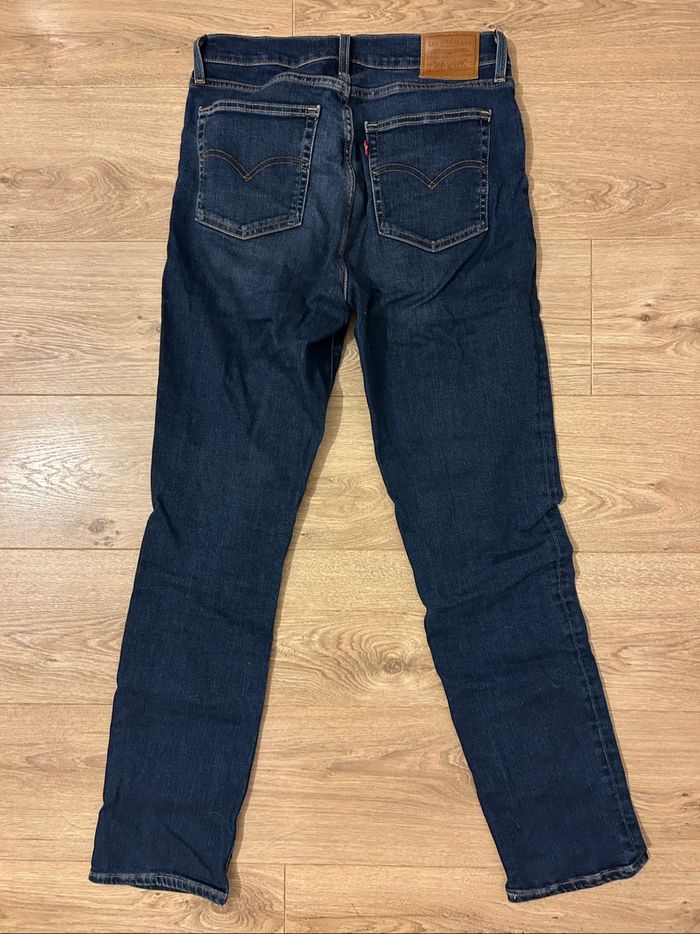 Jean LEVIS 724 Taille haute Droit Bleu foncé - photo numéro 3