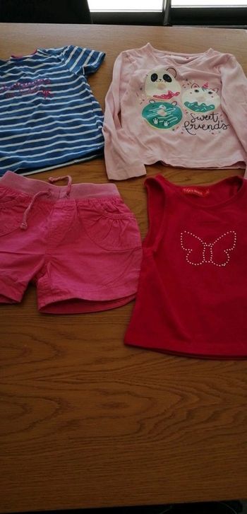 Lot vêtements ete 3 ans