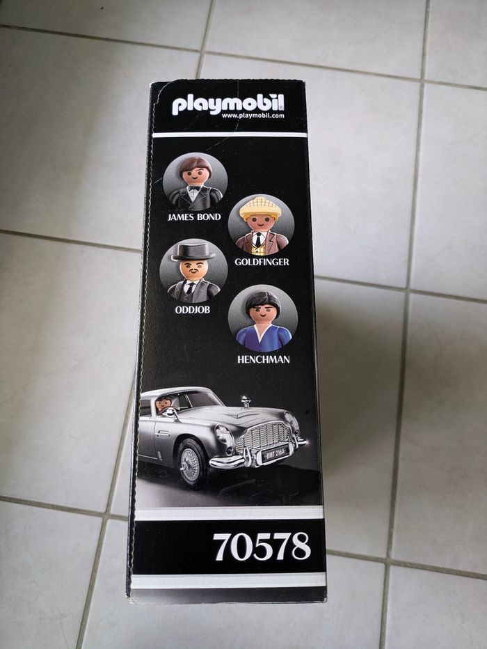 Playmobil 007 James Bond aston Martin db5 édition goldfinger 70578 - photo numéro 5