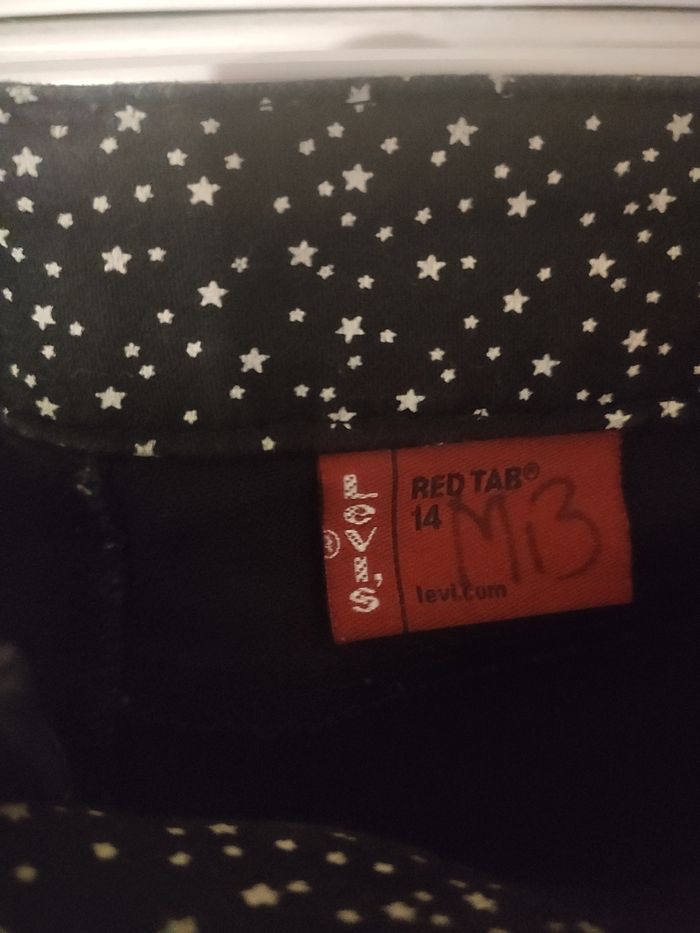 Levi's Jean noir Red Tab 14 ans - photo numéro 3
