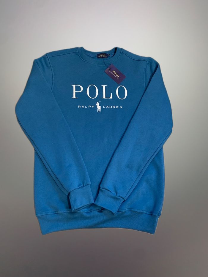 Pull Ralph Lauren bleu taille X. S. - photo numéro 2