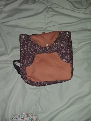 Petit sac à dos fille fait main
