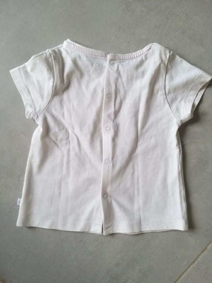 T-shirt manche courte en 6 mois - photo numéro 2