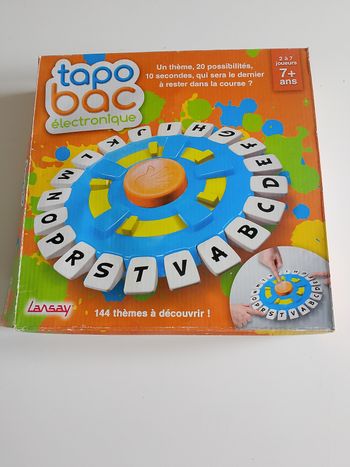 Tapo bac électronique lansay complet et fonctionne 