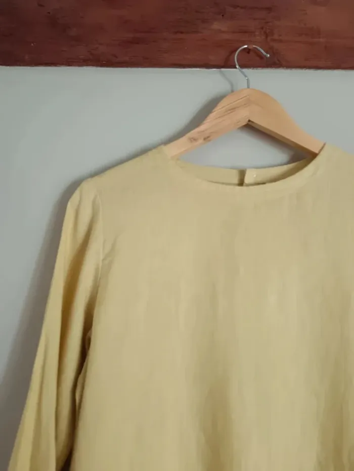 Blouse lin Muji - photo numéro 4