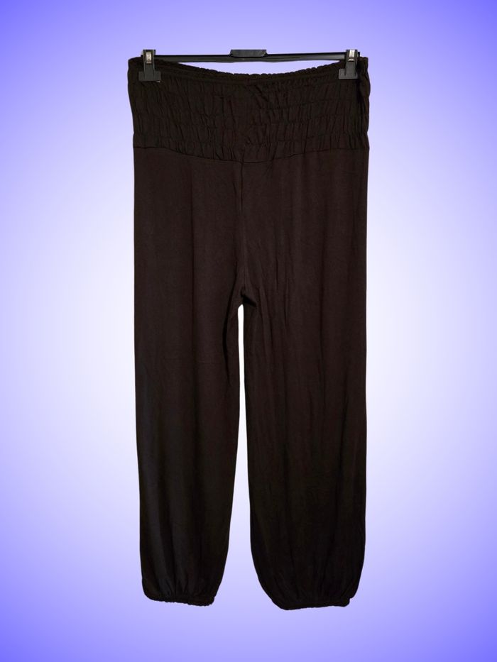Pantacourt Ample Jambes Larges Marron Taille Unique Sans Marque