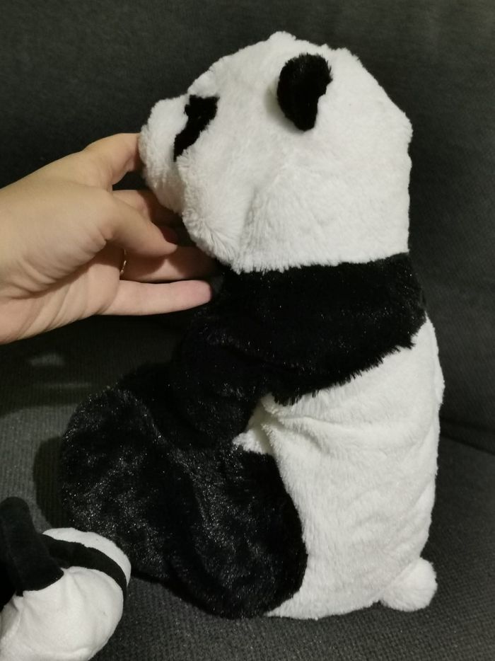 Peluche panda maman er bébé - photo numéro 6