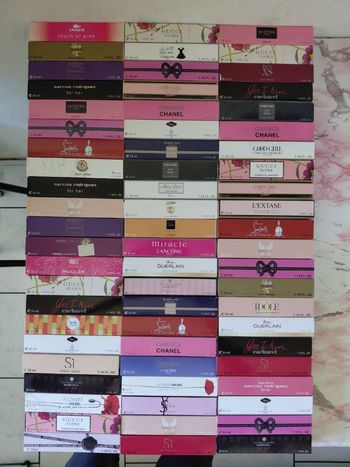 Arrivage de parfum dans les heures qui suivent