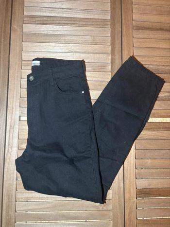 Jeans noir coupe Mom Bershka taille S