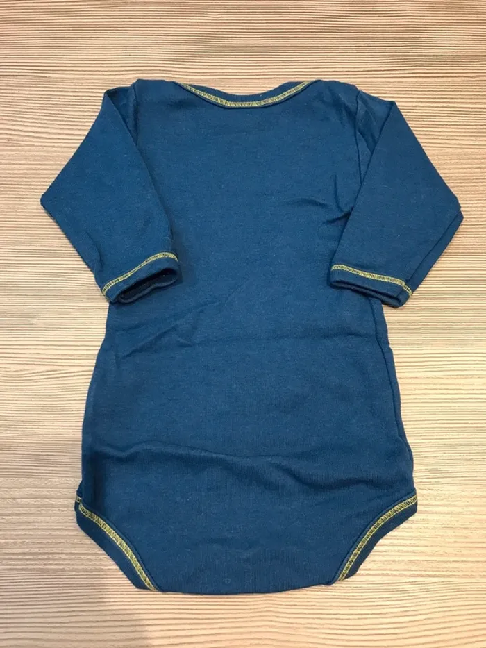 3 bodies ML Petit Bateau 3 mois parfait etat🦊 - photo numéro 11