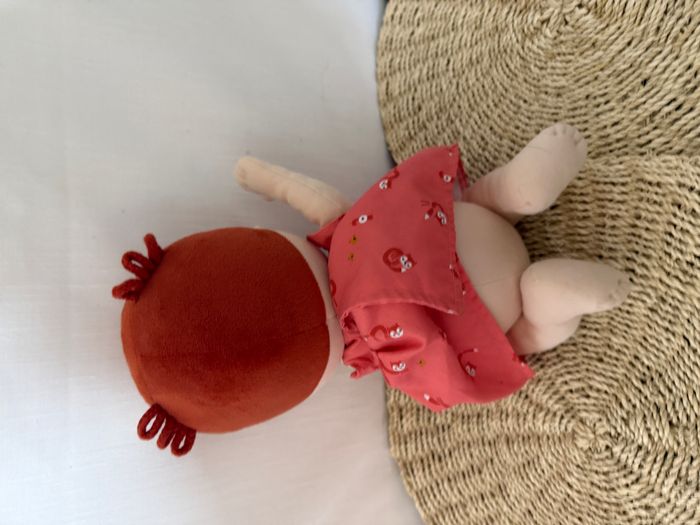 Rose poupon 36 cm en tissu - Lilliputiens - photo numéro 3