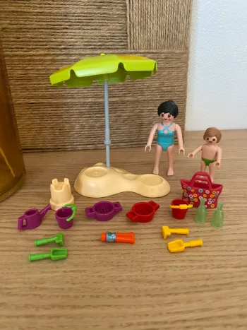 Playmobil a la plage