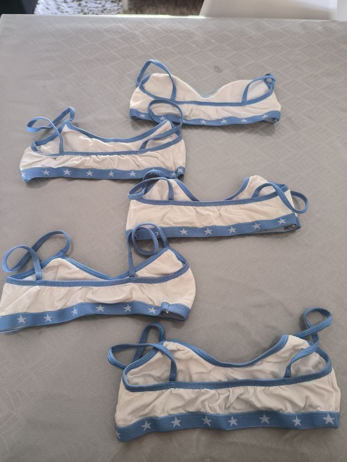 Lot de 5 brassières - photo numéro 2