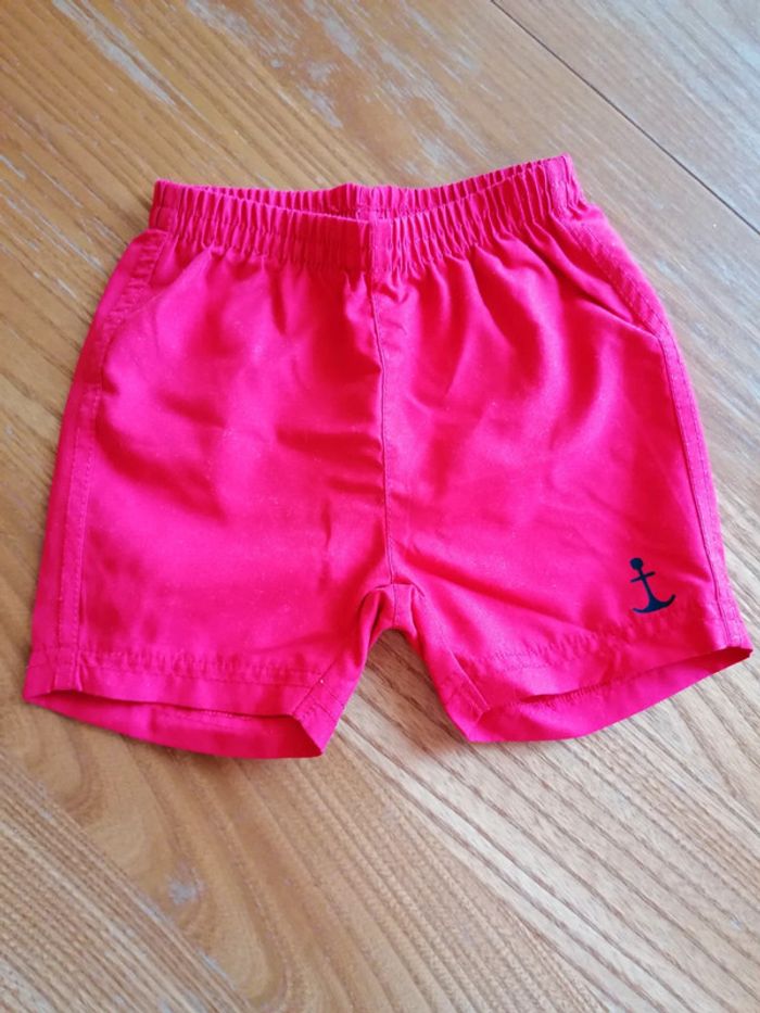 Ensemble short / tshirt nounours 12 mois - photo numéro 2