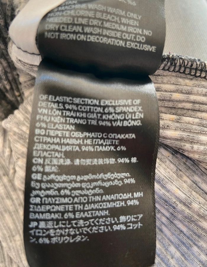 Tee shirt manches longues Taille 10/12 ans H&M - photo numéro 5