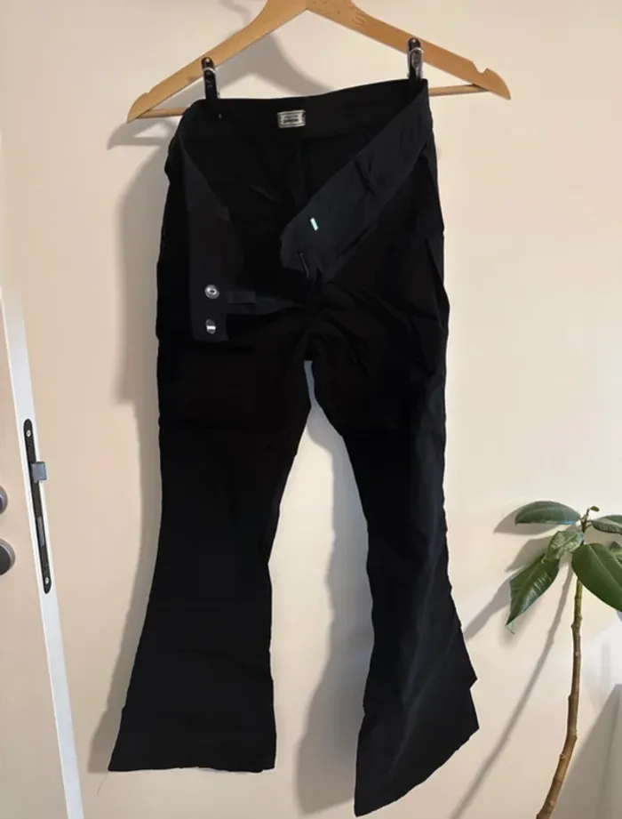 Pantalon flare noire Pimkie