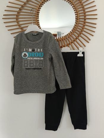 Pyjama polaire 2 pieces star wars