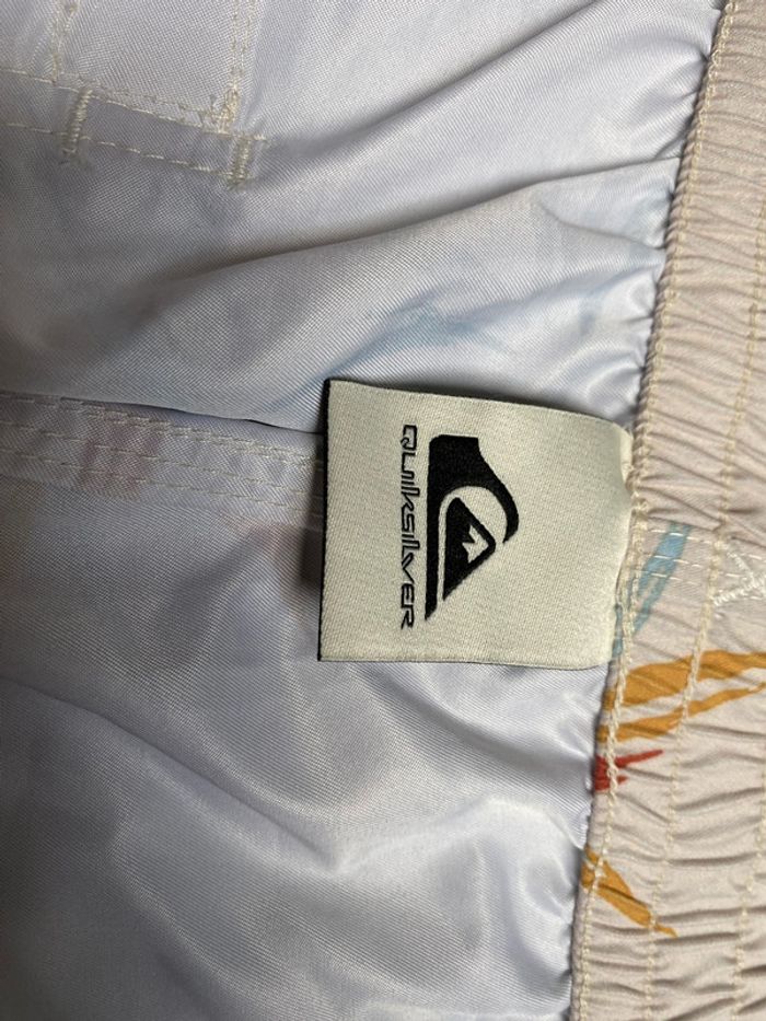 Maillot de bain volleyshort Quiksilver M neuf taille elastiquée - photo numéro 3