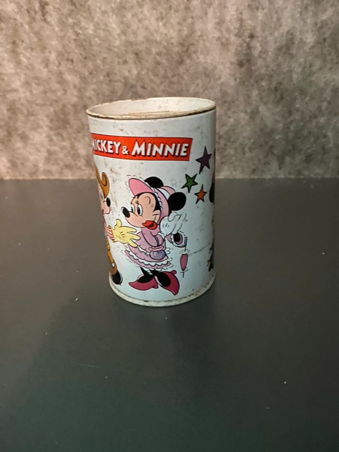 Pas d envoie avec homerr tirelire disney mickey vintage en métal - photo numéro 4