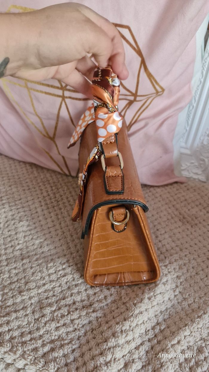 Petit sac à main marron - photo numéro 2