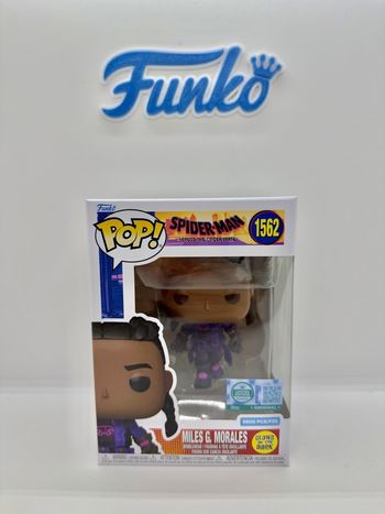 Funko Pop Marvel Spider Man Miles G Morales 1562 Glow 9500 Pcs