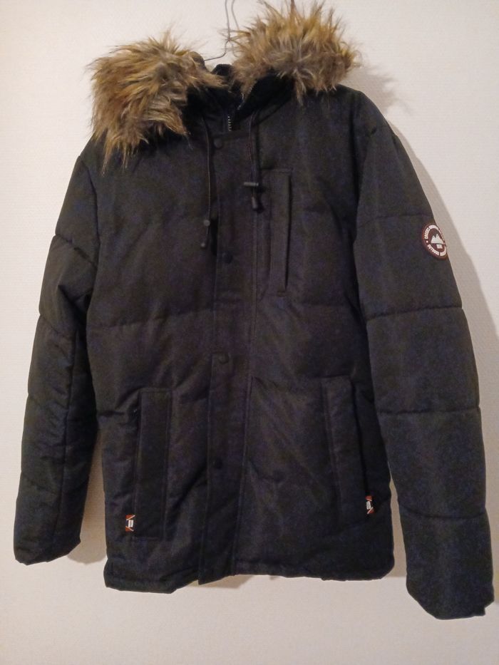 Parka Mi-Longue Doublée Homme Creeks M Etat Neuf - photo numéro 8