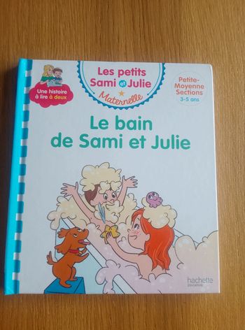 Livre enfant - Le bain de Sami et Julie