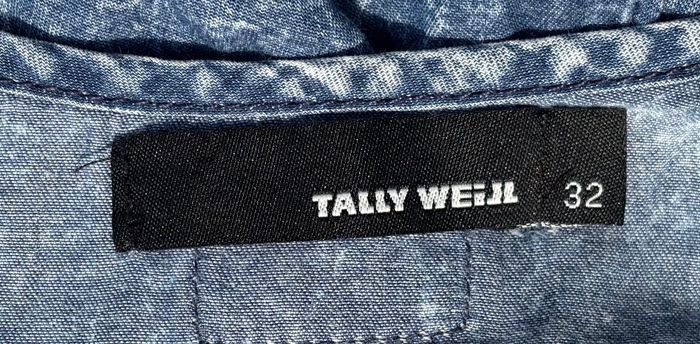 💙 Combishort effet jean – Taille 32 (XXS) - photo numéro 6