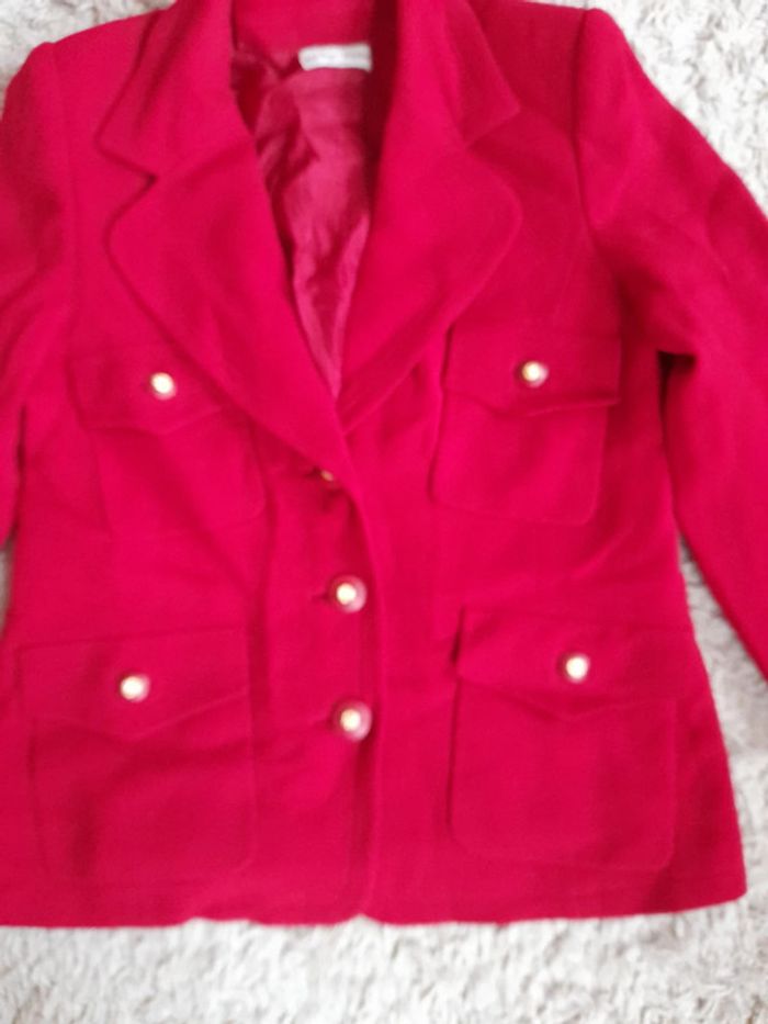 🏘Veste souple polyamide viscose T40 Jicky Cole Paris - photo numéro 3