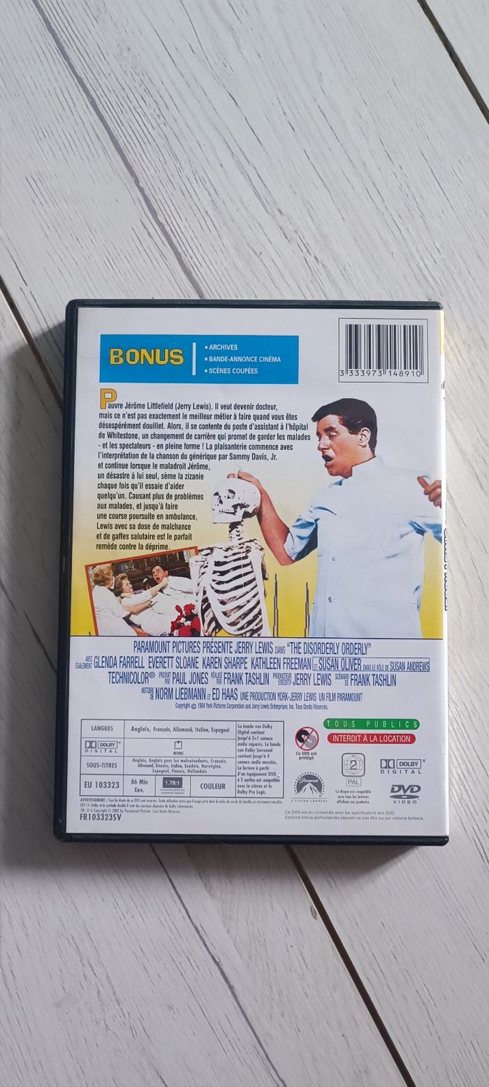 💿 DVD Jerry chez les cinoques 💿 - photo numéro 2