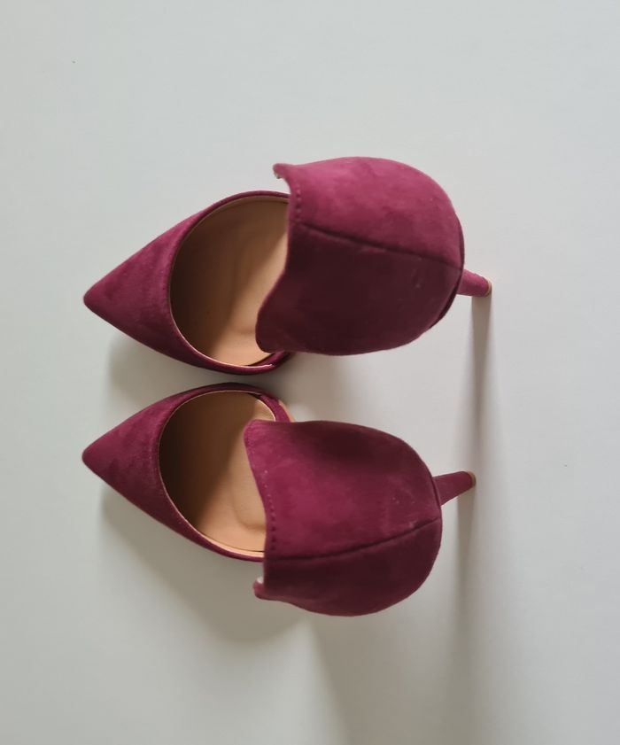 Escarpins bordeaux - photo numéro 4