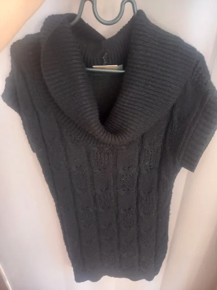 Robe pull noire - photo numéro 4
