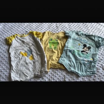 Lot de 3 grenouillères