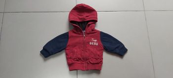 Gilet à capuche polaire 3 mois