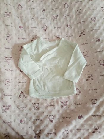 Brassière de naissance mixte petit bateau 3mois