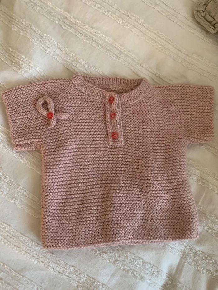 Pull fait main