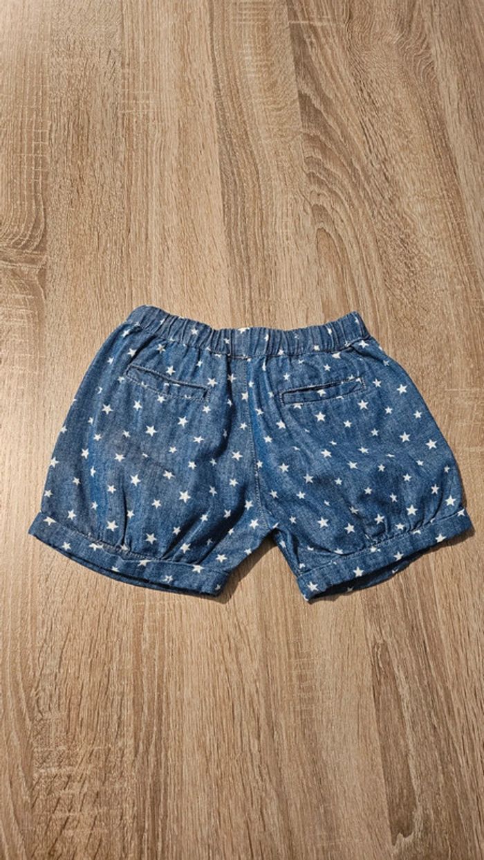 Short jeans étoiles léger 2/3ans - photo numéro 2