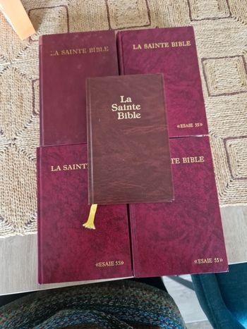 Lot de bibles. 💒