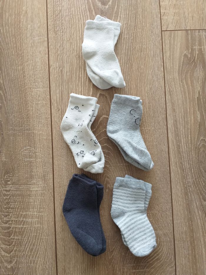 5 paires de chaussettes