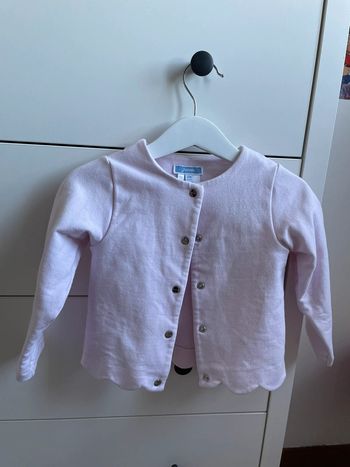 Veste molletonnée chic 24 mois