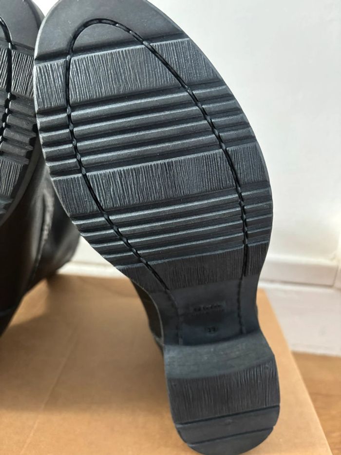 Bottines cuir anthracite femme Bata - photo numéro 14